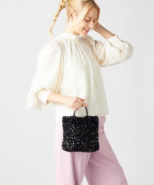 LA BAGAGERIE 【MONICA】スパンコール2WAYミニトート