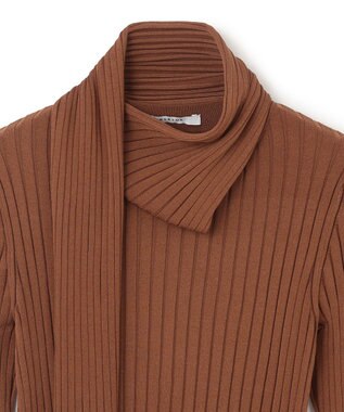 BEIGE， 【WEB限定】RUBIS / スカーフデザイントップス Camel