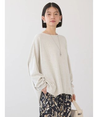 AMERICAN HOLIC ＢＩＧニットプルオーバー Oatmeal