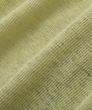 earth music&ecology 【予約】シアーワッフルタックボタントップス ライトグリーン