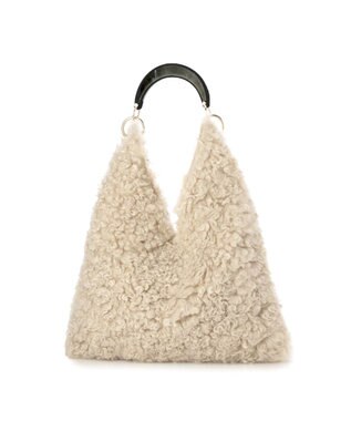 UNBILLION カシュカシュ cachecache / プラ手ハンドルエコファートート ベージュ