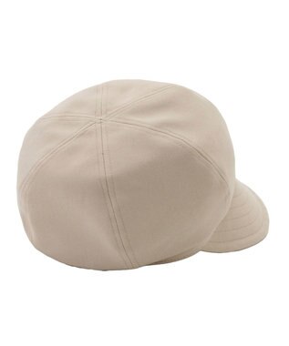 MOONBAT FURLA(フルラ) ワンポントプレート キャスケット／UV 手洗い可 日本製 サイズ調整 防菌防臭 ベージュ