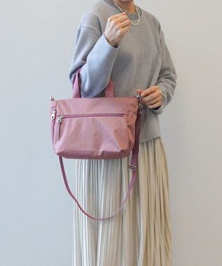 ACE BAGS & LUGGAGE PROGRES プログレ プリエ ハンドバッグ ２WAYショルダー 68164  レディース 強撥水機能 ピンク