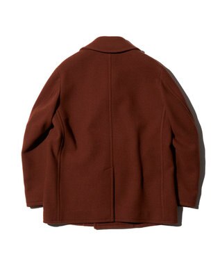 J.PRESS MEN 【J.PRESS ORIGINALS】MELTON PCOAT ブラウン系