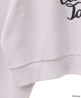 earth music&ecology ふしぎの国のアリス／ショート丈スウェット Purple