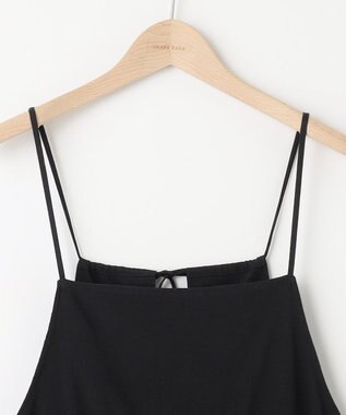 SHARE PARK LADIES スラブキャミワンピース ブラック系