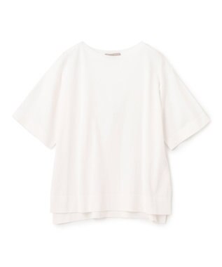 UNFILO スゴ機能 ハーフスリーブニットT ブラウン