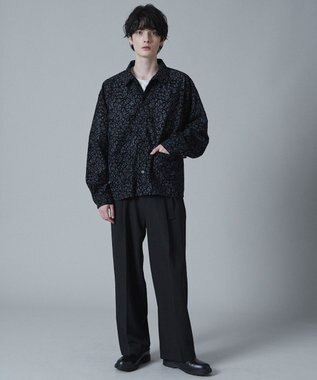 WEGO モールプリントシアーシャツ 柄1