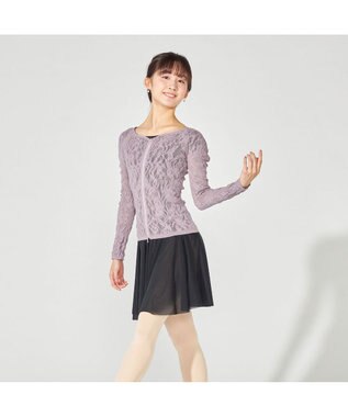 Chacott スカート付レオタード ブラック