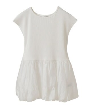 Green Parks ・ＥＬＥＮＣＡＲＥ　ＤＵＥ　フレンチバルーントップス Off White