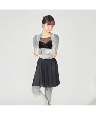 Chacott スカート付レオタード ブラック