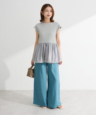 Green Parks ・ＥＬＥＮＣＡＲＥ　ＤＵＥ　フレンチバルーントップス Off White