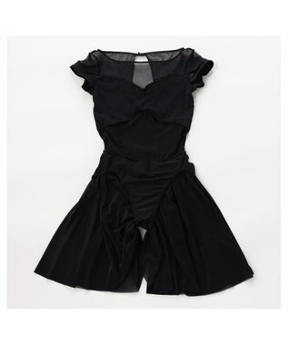 Chacott スカート付レオタード ブラック