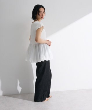 Green Parks ・ＥＬＥＮＣＡＲＥ　ＤＵＥ　フレンチバルーントップス Off White