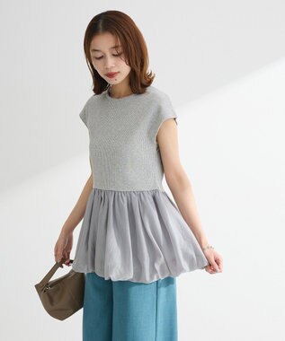 Green Parks ・ＥＬＥＮＣＡＲＥ　ＤＵＥ　フレンチバルーントップス Off White