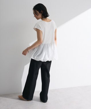 Green Parks ・ＥＬＥＮＣＡＲＥ　ＤＵＥ　フレンチバルーントップス Off White