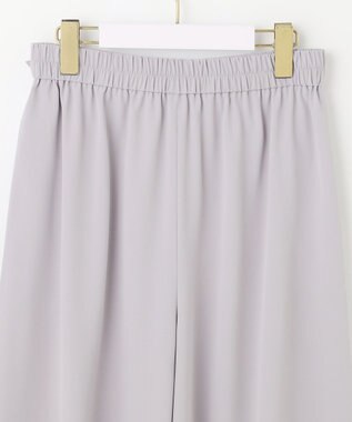 ANY SIS 【接触冷感・UVカット・吸水速乾】サラキレイワイド パンツ ライトグレー