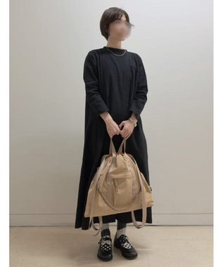 INTER-CHAUSSURES 【ANGEL ALARCON】オブリークトウストラップシューズ ブラック