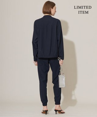 ICB L 【WEB限定・接触冷感・UVカット・洗える】アトラストリコット ジョグパンツ ネイビー系