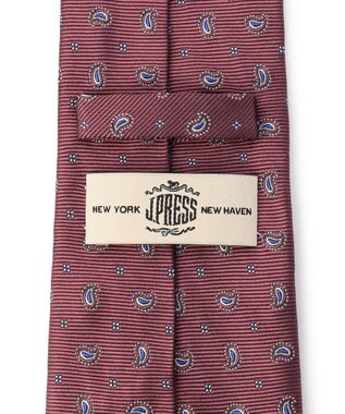 J.PRESS MEN 【VINTAGE JACQUARD COLLECTION】ペイズリー柄 ネクタイ ワイン系7