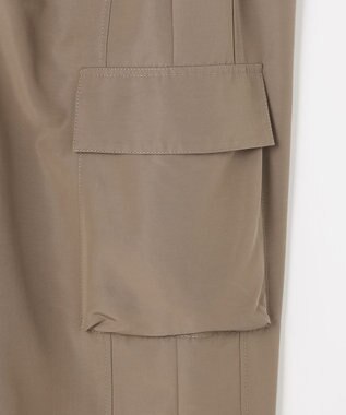 自由区 L 【17号サイズまで展開】ハイカウントカーゴ パンツ カーキ