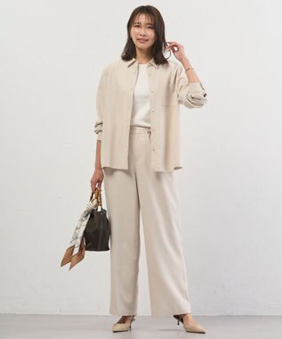 J.PRESS LADIES Traditional print  スクエア スカーフ キャメル系