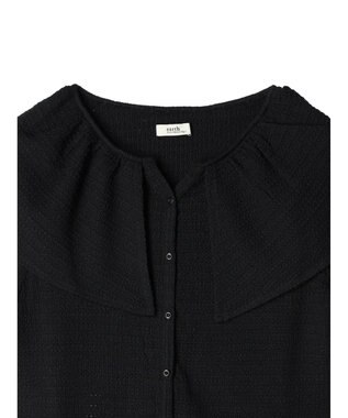 earth music&ecology ビッグカラーカットプルオーバー Black