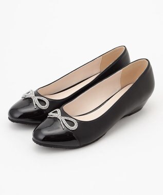 TOCCA 【選べる2デザイン・晴雨兼用】PAIR OF KNOT RAINPUMPS レインパンプス ブラック系5