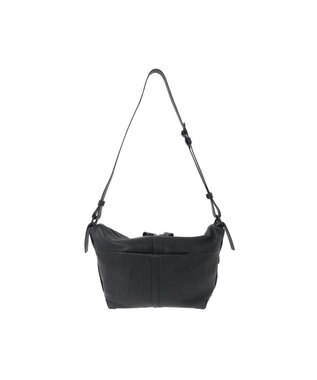 genten ライトシープ　ショルダーバッグ小 ダークグレー