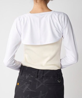 FILA GOLF／marie claire 【LOUDMOUTH】ボレロアームカバー White