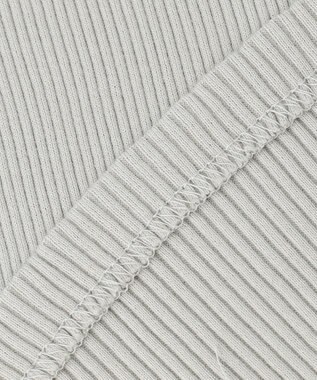 ICB オーガニックリブタンク キャミソール型 ライトグレー系