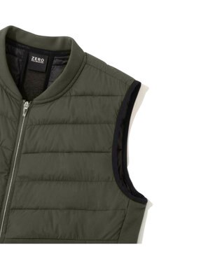 ZERO HALLIBURTON 中綿ハイブリットベスト ZHG-M5A2a 85108 カーキ