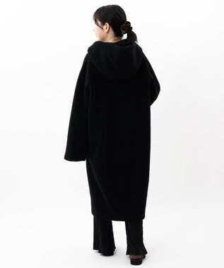 AURORA 【 Beaurance （ビューランス）】エコファーコート ブラック