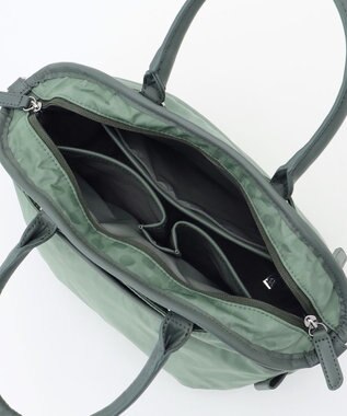 Y'SACCS Polka Dots　パイピングポケット2WAYミニトート ライトグリーン