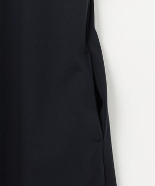 J.PRESS LADIES L コットンスムース ワンピース ネイビー系