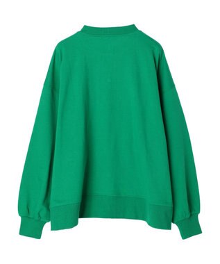 Green Parks ミニ裏毛オーバーサイズカーディガン Green