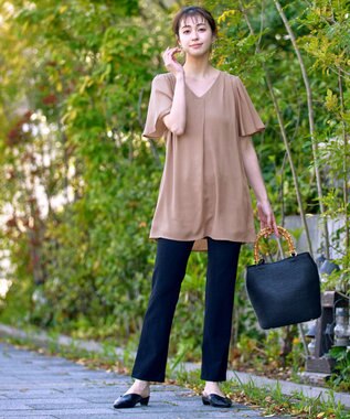 Tiaclasse バンブーハンドルバッグ ブラック