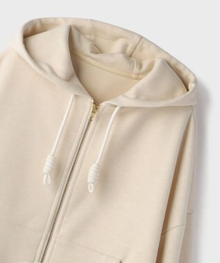 GRACE CONTINENTAL ルーズパーカー ホワイト