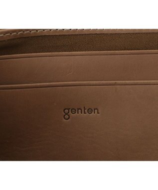 genten フレスコ　Ｌファスナー長財布 グリーン
