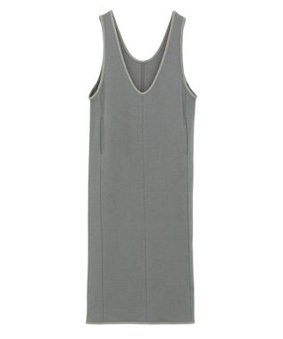 CRAFT STANDARD BOUTIQUE Uネックジャンパースカート Gray
