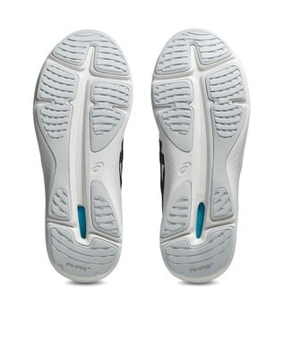 ASICS WALKING ゲルファンウォーカー メンズ 4E相当 ホワイト×ブラック