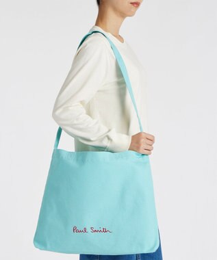 Paul Smith Paul Smith Logo ポップカラー トートバッグ ミントグリーン