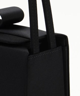 組曲 NOIR インナーマグネット リボンバッグ ブラック系