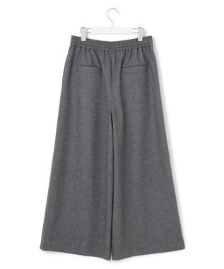 J.PRESS YORK STREET 【WOMEN】イージーワイドパンツ グレー系