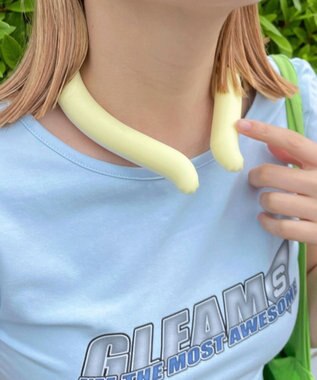 WEGO 【ひんやりグッズ/熱中症対策/冷たい/冷却】アイシーネックリング ライトイエロー