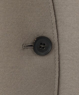 BEIGE， CORBY / ノーカラージャケット Taupe