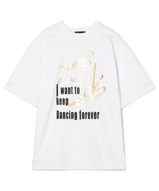 Chacott ダンスプリントオーバーＴシャツ