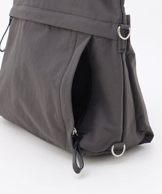 LA BAGAGERIE 【MONICA】フロントポケット2WAYバッグ ダークグレー