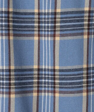 J.PRESS YORK STREET 【WOMEN】チェック ロングスカート ブルー系3