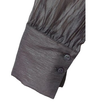 Green Parks ・ＥＬＥＮＣＡＲＥ　ＤＵＥ　２ｗａｙシアーブラウス Charcoal Gray